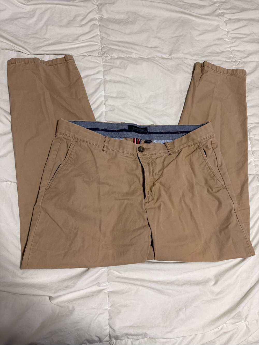 Tommy Hilfiger Khaki Chino Pants - Light Brown